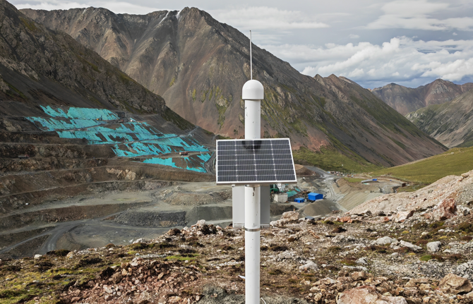 西藏那曲市嘉黎縣蒙亞啊鉛鋅礦邊坡智能安全監(jiān)測
